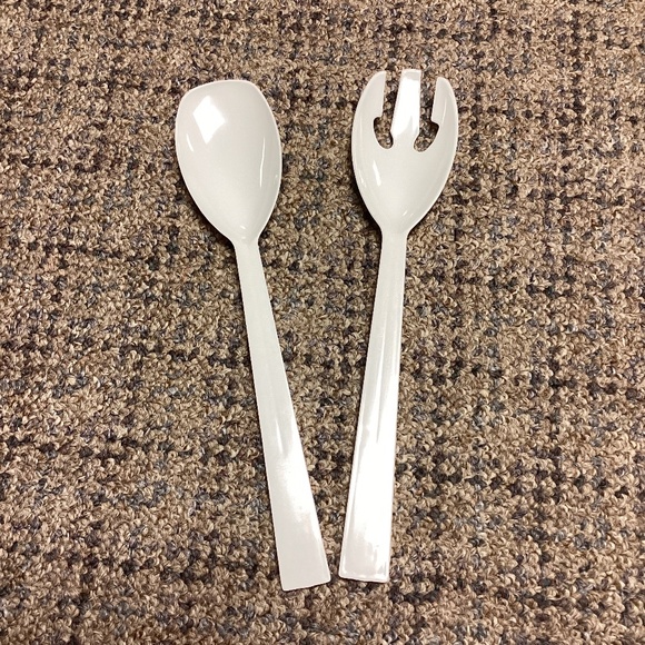 $1 Bundled * Plastic Serving Salad Utensils * NEW - Picture 1 of 6